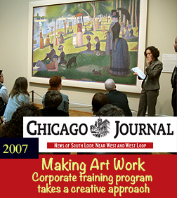 Chicago Journal - Making Art Work - Corporate training program takes a creative approach