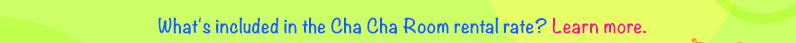 What's included in the ChaCha Meeting Room Rental?